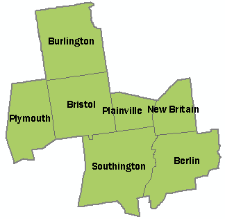 Central Connecticut Towns