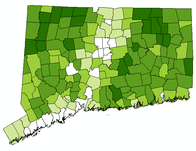 Percent Forest in 2006