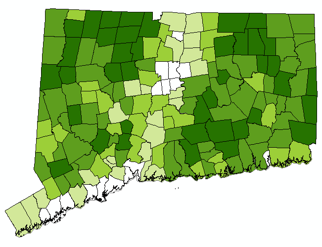 Percent Forest in 1985