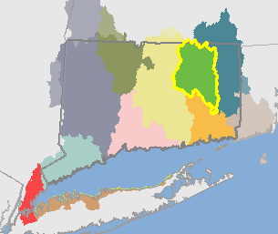 Shetucket Basin Map