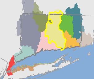 Lower CT River Basin Map